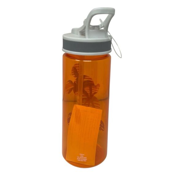 Disney Parks Water Bottle Mickey Mouse Orange Tropical Vacation Hawaiian Flip - Picture 5 of 6